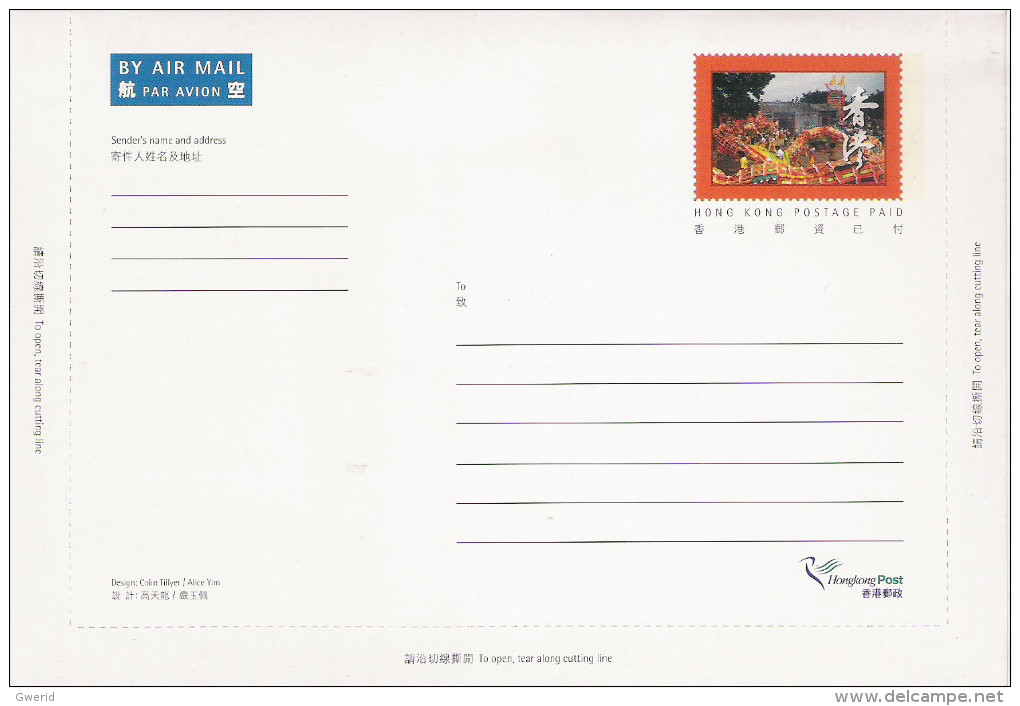 HONG KONG  - Entiers Postaux - Postal Stationery