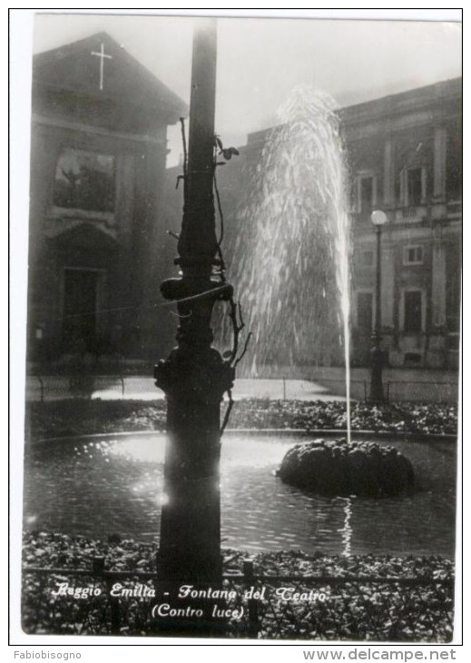 1954 Reggio Emilia Arruolamenti Volontari Marina Militare - Fontana Del Teatro (Contro Luce) - 1946-60: Storia Postale