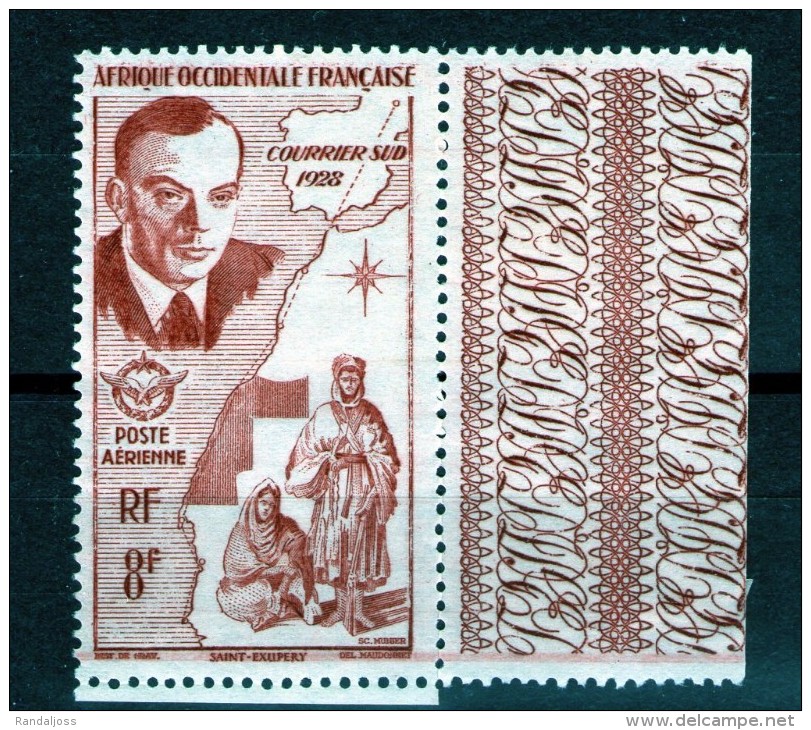 Poste Aérienne N°11* Neuf Sans Gomme - Unused Stamps
