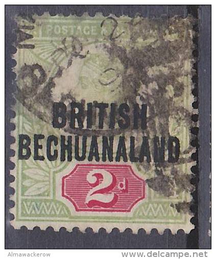 Betschuanaland 1891 Used O, Mi 41 2013-0236 - 1885-1964 Protectorat Du Bechuanaland