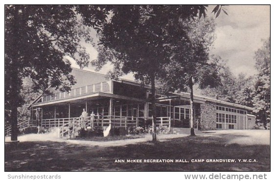 Ann Mckee Recreation Hall Camp Grandview Y W C A Artvue - Scouting