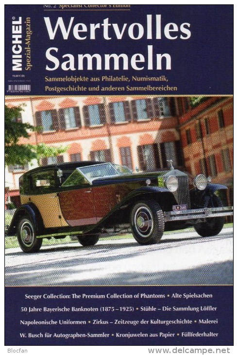 MICHEL Wertvolles Sammeln # 2/2015 Neu 15€ Sammel-Magazin Luxus Information Of The World New Special Magacine Of Germany - Olandesi (dal 1941)