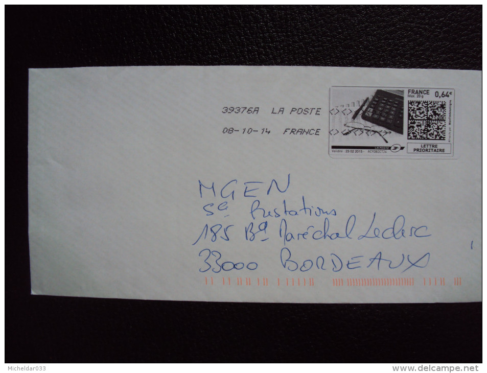 Enveloppe Montimbrenligne 0.64€ Thème Lunettes - Other & Unclassified