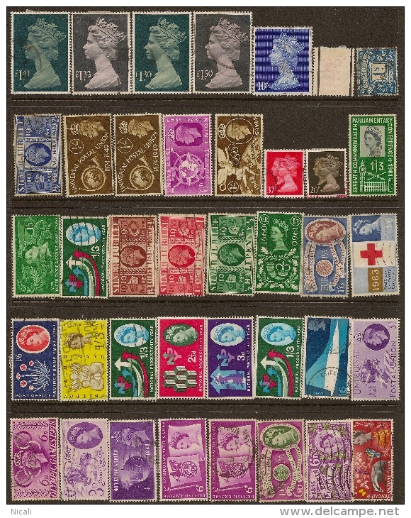 GB Collection 1935 - 1977 (39) U #BJ7 - Sammlungen