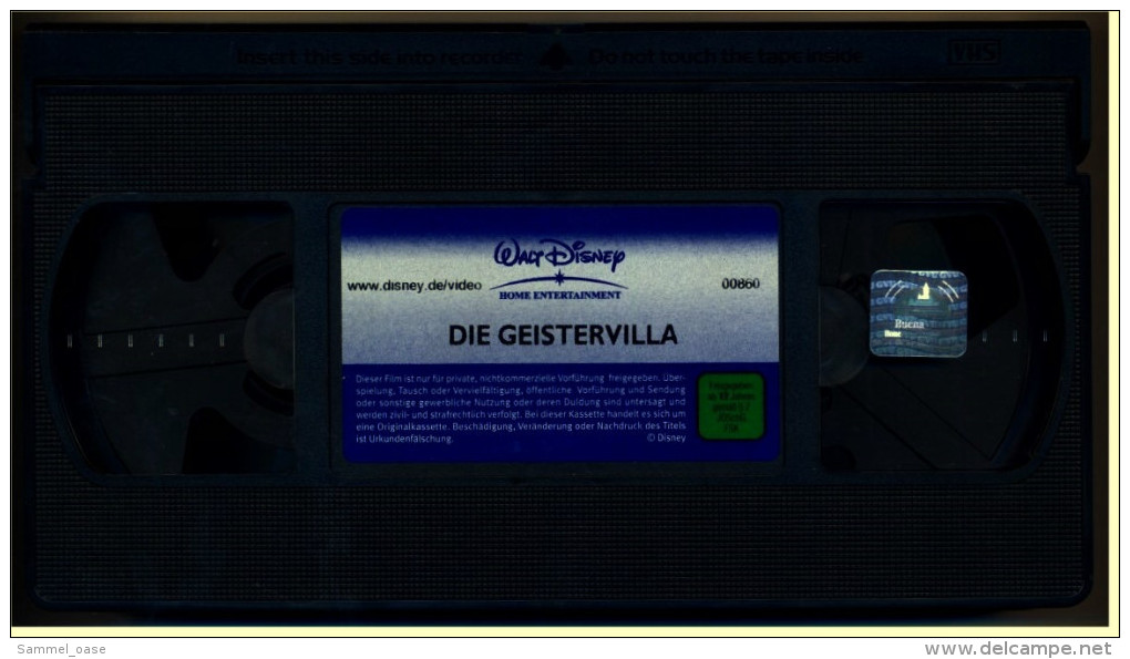 VHS Video  -  Die Geistervilla  -  Mit : Eddie Murphy, Terence Stamp, Jennifer Tilly, Wallace Shawn  -  Von 2004 - Horror