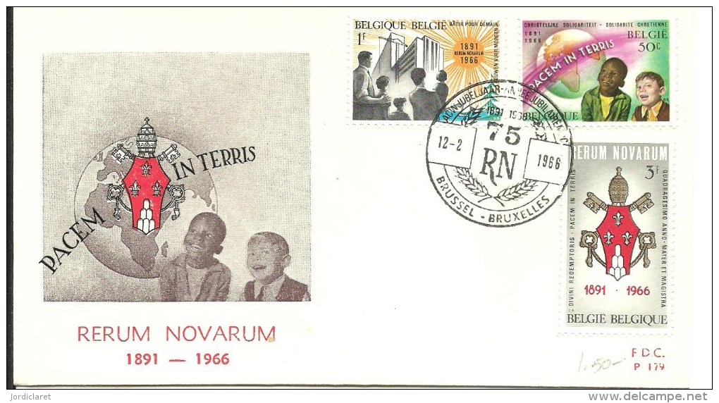 FDC 1966 - Zonder Classificatie