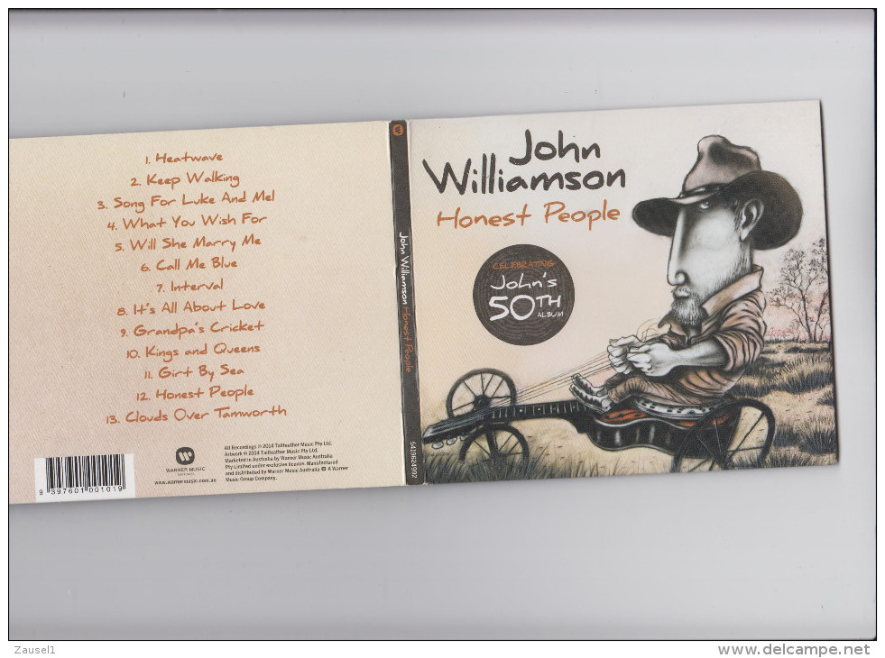 John Williamson - Honest People - Aktuelle Original CD - Country & Folk