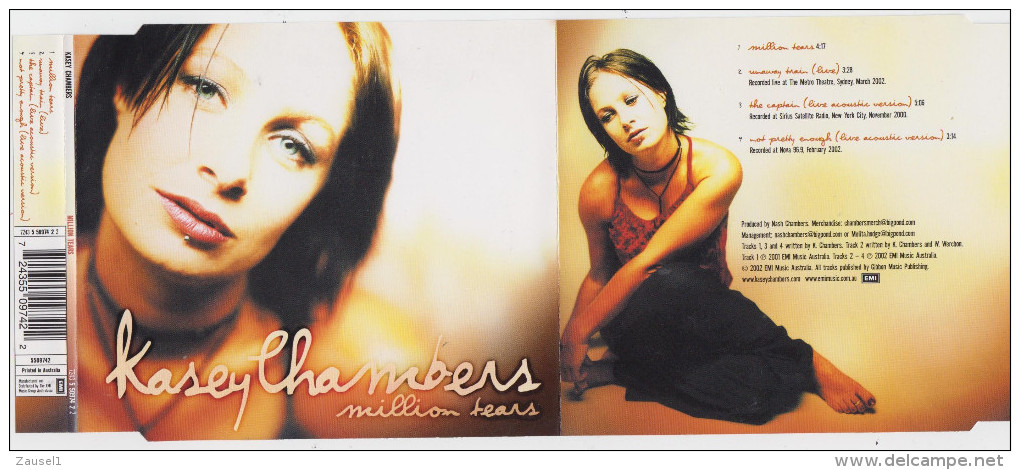 Kasey Chambers - Million Tears - Original CD - 4 Titel - Country & Folk