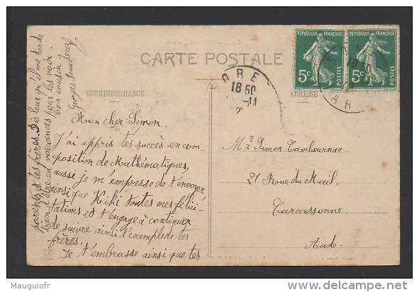 DF / 81 TARN / SORÈZE / ECOLE DE SORÈZE / COUR D'ENTRÉE / CIRCULÉE EN 1912 - Autres & Non Classés