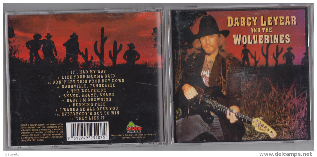 Darcy Leyear And The Woverines - Same - Original CD - Country & Folk