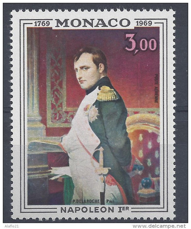 MONACO - POSTE AERIENNE N° PA 94 - NAPOLEON - NEUF SANS CHARNIERE - LUXE - Poste Aérienne