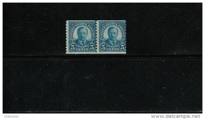 USA  - Michel # 267W1J--MNH (**)--pair - Coils & Coil Singles