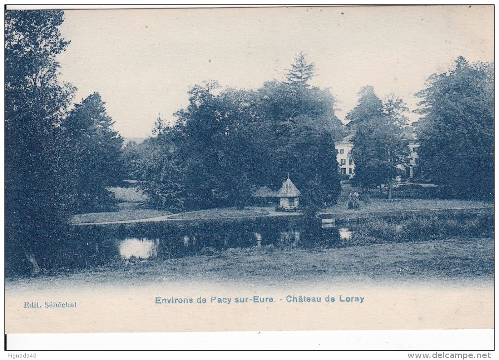 Cp , 27 , PACY-sur-EURE , Environs , Château De Loray - Pacy-sur-Eure