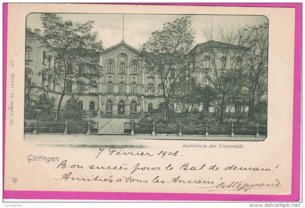 GÖTTINGEN  - AUDITORIUM  DER  UNIVERSITÄT - Goettingen