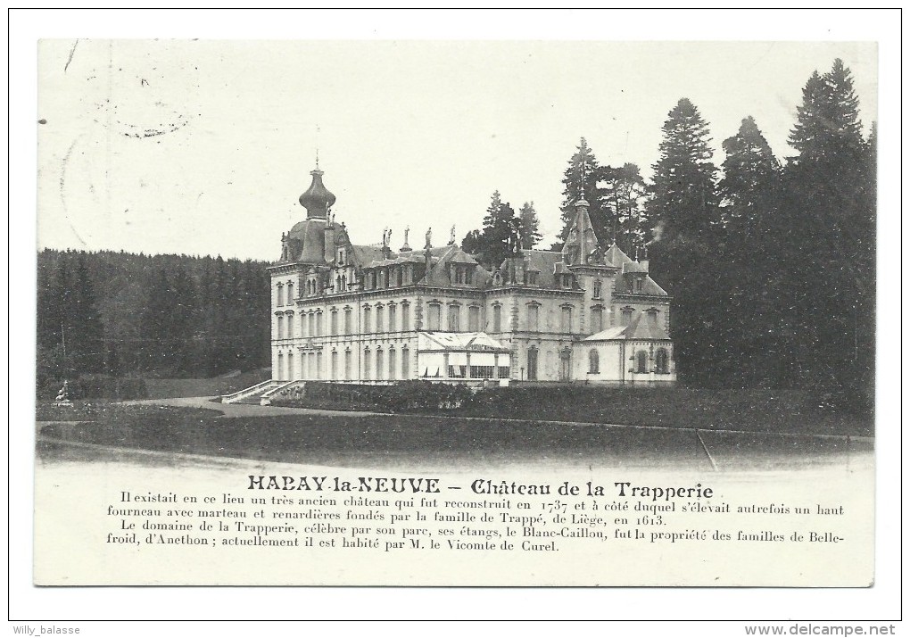 CPA - HABAY LA NEUVE - Château De La Trapperie   // - Habay