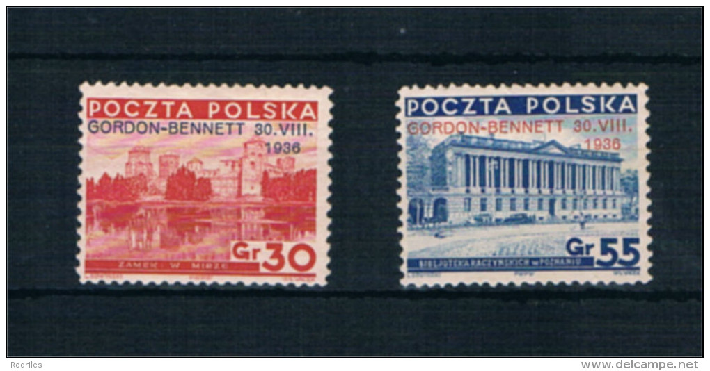 Polonia. Serie Sobrecargada  390A/390B*. Valor De Catalogo 40 Euros - Neufs