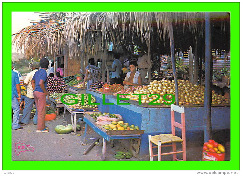 RÉPUBLIQUE DOMINICAINE - MERCADOI DE VEGETABLES - MARCHÉ DE LÉGUMES - MAXY'S FOTO - No 326 - - Repubblica Dominicana