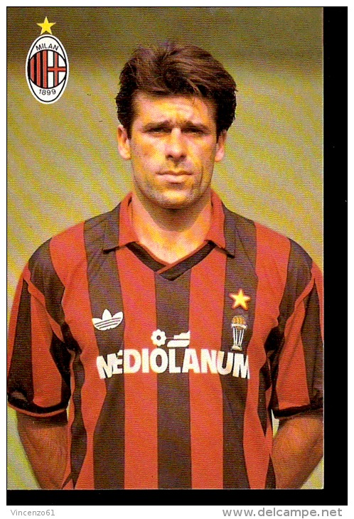 MILAN A.C. CAMPIONATO 1992 - 93  MILAN FIORENTINA ANNULLO SPECIALE EVANI - Clubs Mythiques