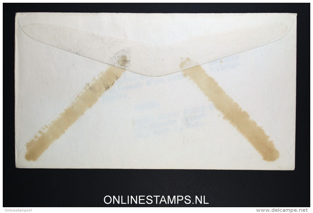 Inde  Lettre 1946 Pondichery  Poste Restante  Yv 161 En 4 - Block - Briefe U. Dokumente