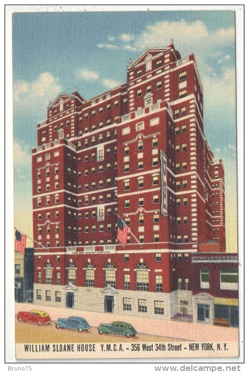 William Sloan House Y.M.C.A. - 356 West 34th Street - New York, N.Y. - Bars, Hotels & Restaurants