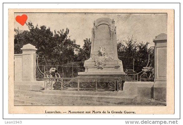 25093-LE-95-Luzarches-Monument  Aux Morts De La Grande Guerre - Luzarches