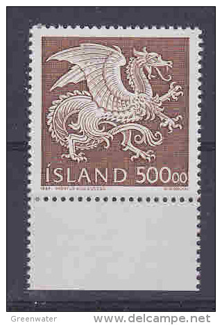 Iceland 1989 Dragon 1v ** Mnh (20185) - Unused Stamps