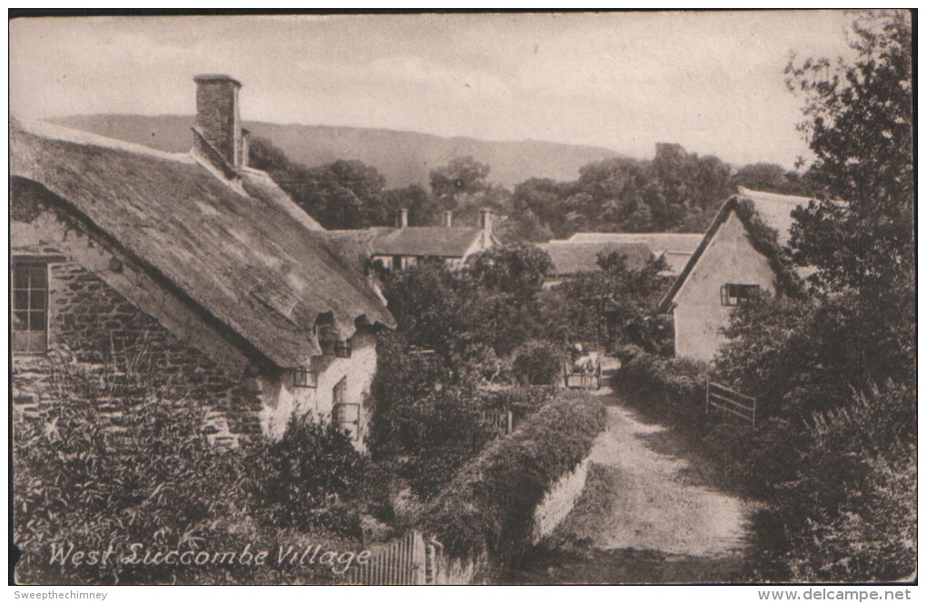 Somerset Postcard - Cottage At West Luccombe  UNUSED - Andere & Zonder Classificatie