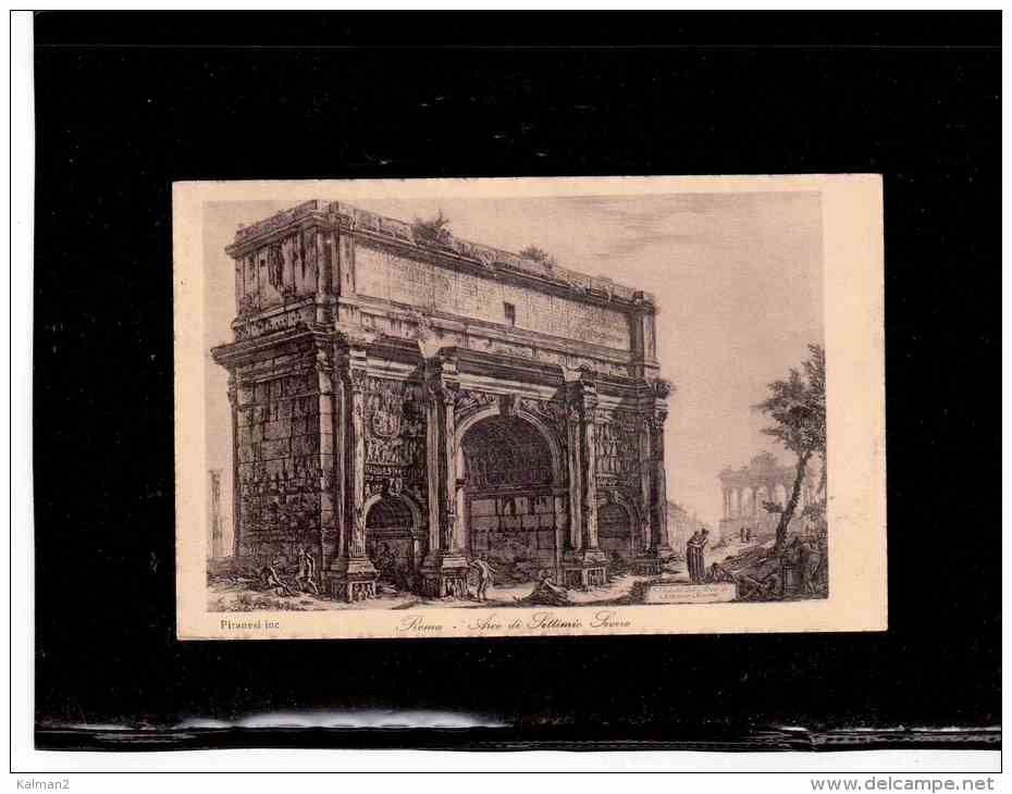 7608  -   ROMA,   Arco Di Settimio Severo    /      VIAGGIATA - Altri Monumenti, Edifici