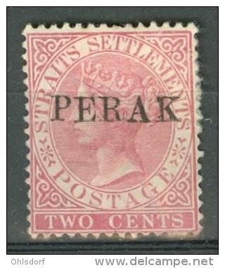 MALAYA - PERAK 1884-91: ISC 17 / YT 4 / Sc 6 / SG 17 / Mi 4, (*) Nsg - FREE SHIPPING ABOVE 10 EURO - Perak