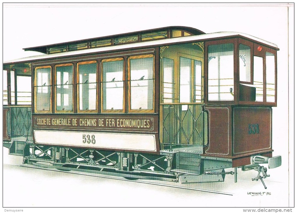 28507 ( 2 Scans ) Remorque - Bijwagen 1900 - Tramways