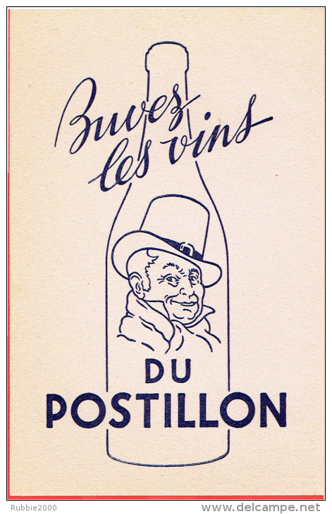 BUVARD VIN LE POSTILLON - P