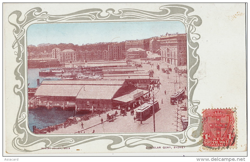 Sydney Circular Quay  Edit Robert Jolley Melbourne Tramway Tram - Sydney