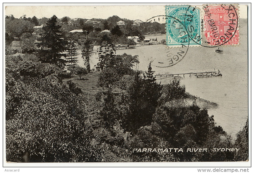 Sydney  Parramatta River  P. Used 1910 - Sydney
