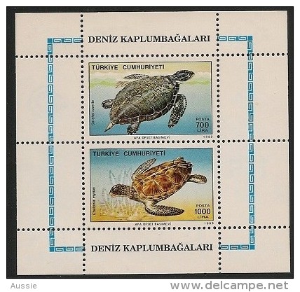 Turquie Turkije 1989 Yvert N° Bloc  30 *** MNH Cote 17,50 Euro Faune - Blokken & Velletjes