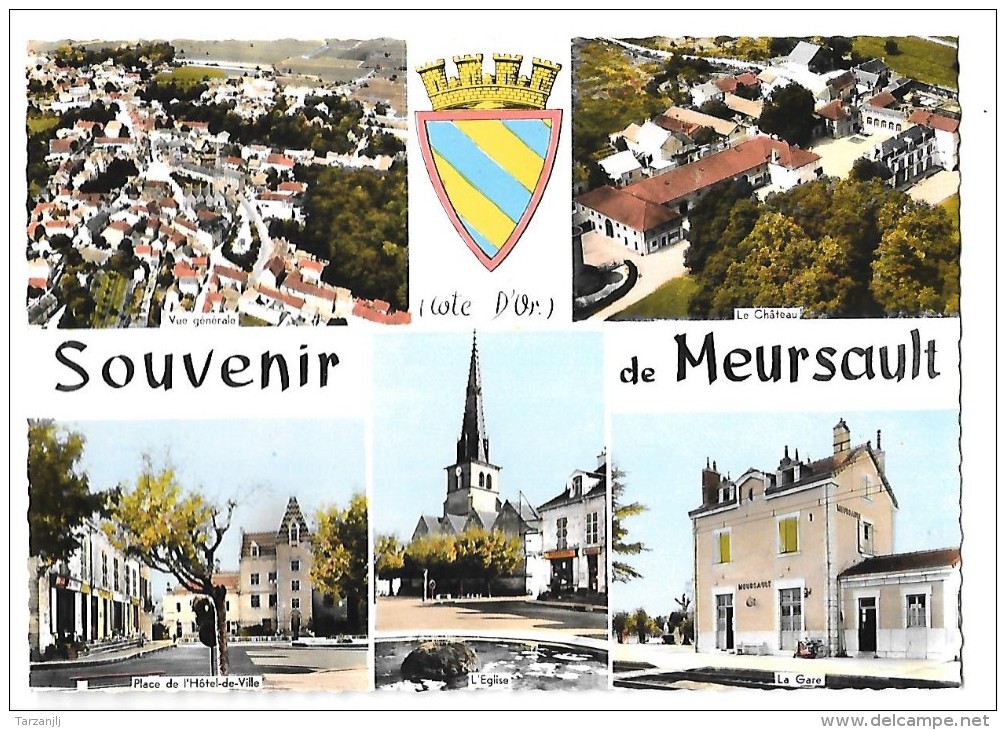 CPSM Multivues De Meursault (Côte D'Or 21) - Meursault