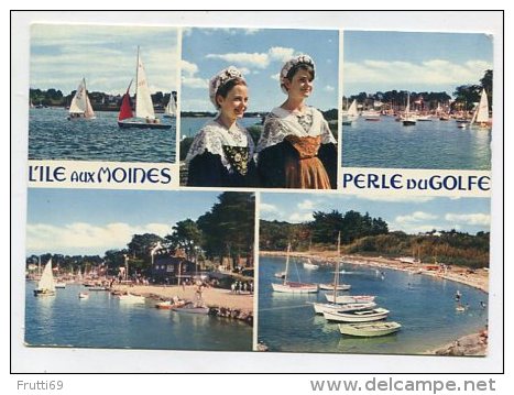 COSTUMES - AK 224307 France - Bretagne - Le Golfe De Morbihan - Ile Aux Moines - Costumes