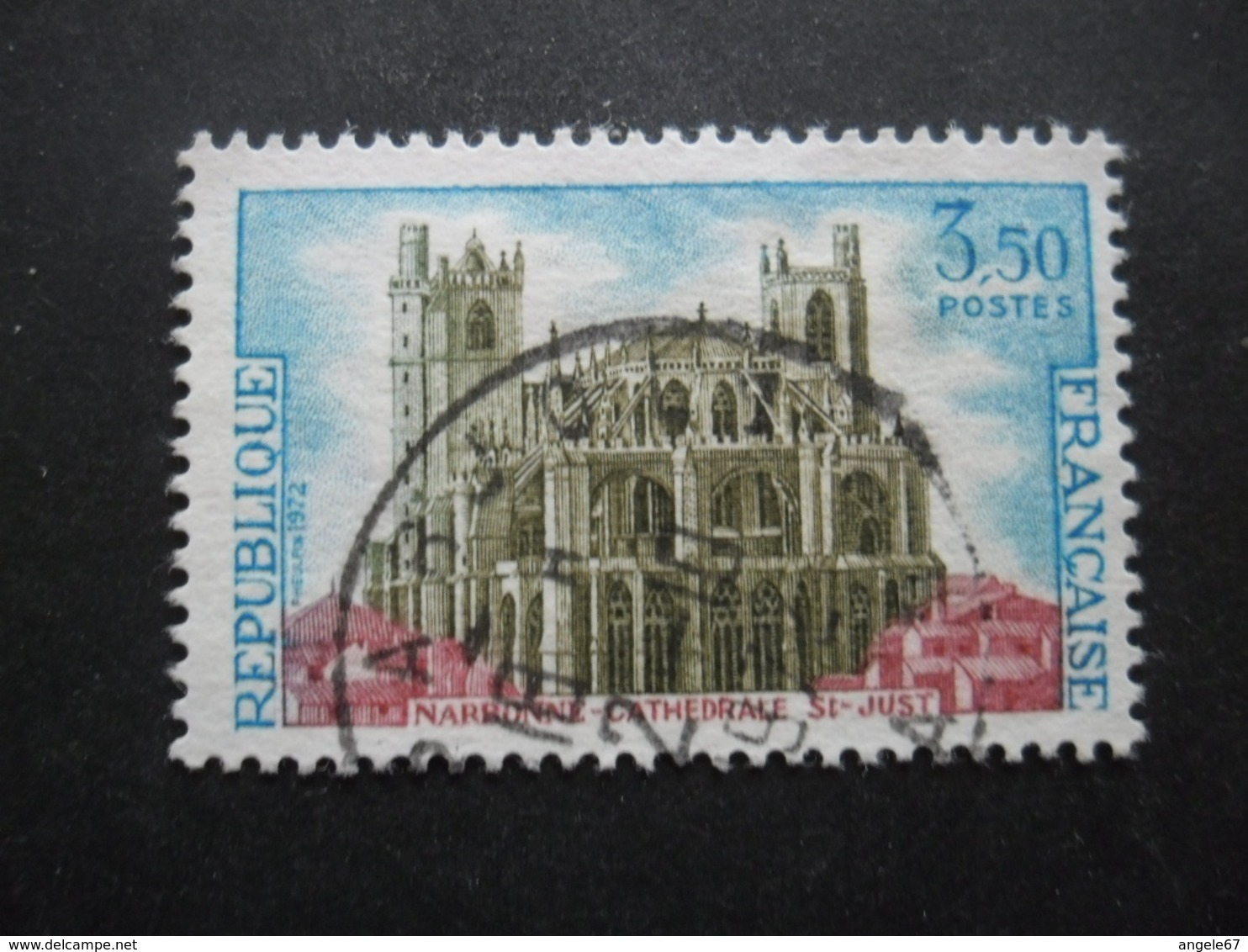 France N°1713 CATHEDRALE ST JUST De NARBONNE Oblitéré - Churches & Cathedrals