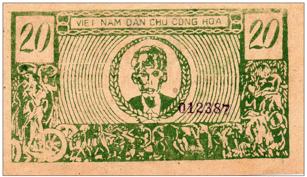 VIETNAM : 20 Dong 1947 (unc) - Viêt-Nam