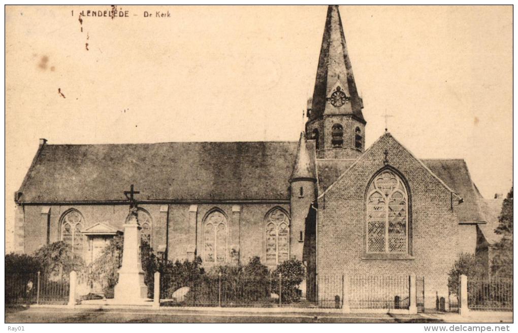 BELGIQUE - FLANDRE OCCIDENTALE - LENDELEDE - De Kerk. - Lendelede