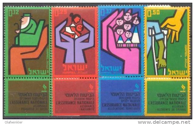 1964 National Insurance Bale 282-5 / Sc 251-4 / Mi 296-9 MNH/neuf/postfrisch [gra] - Ongebruikt (met Tabs)