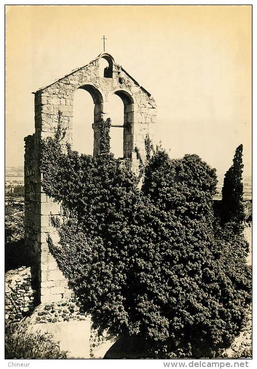 ROCHEMAURE CAMPANILE DE L'ANCIENNE EGLISE - Rochemaure