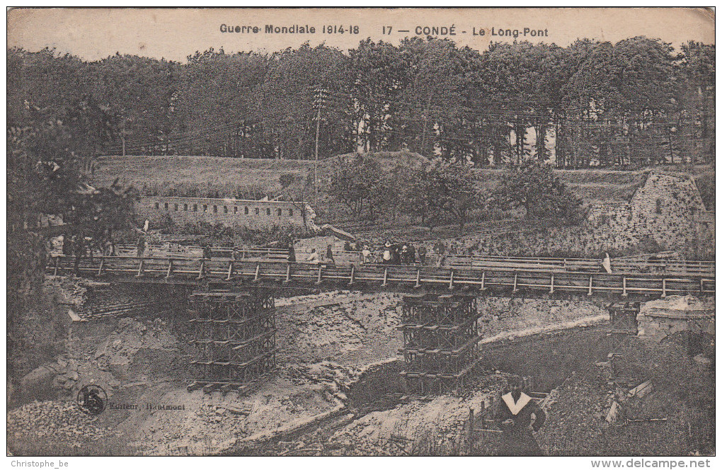 CPA Guere Mondiale 1914-18, Le Long Pont (pk16324) - Conde Sur Escaut