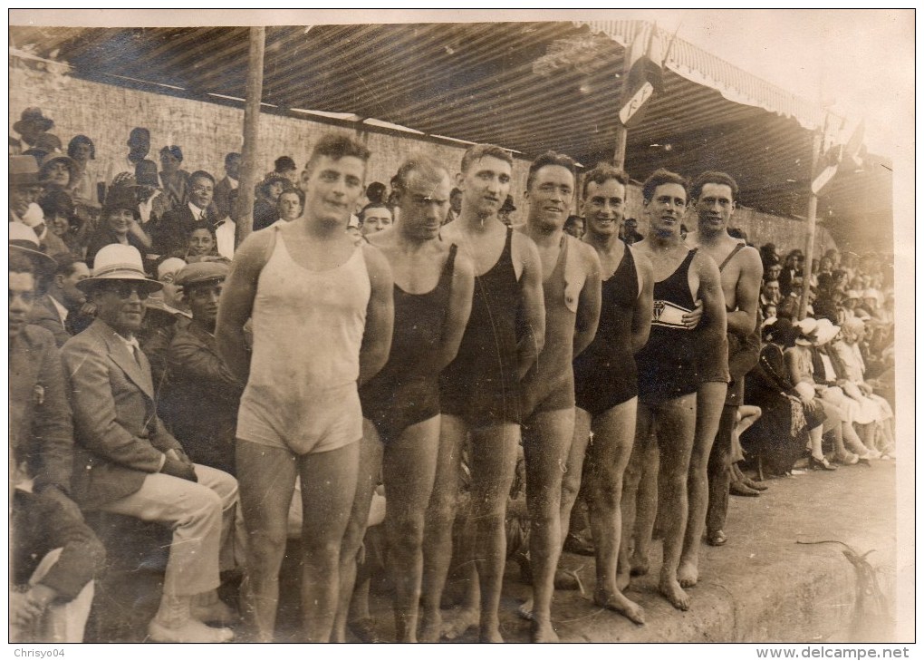 51Au   Photo (18cm X 13cm) Natation Cercle Des Nageurs De Marseille En Algerie Alger Ou Oran? - Natation