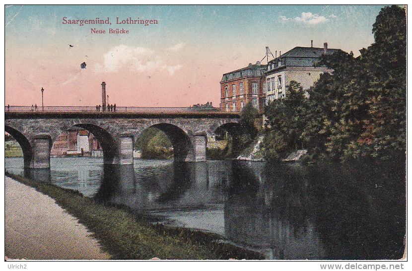 CPA Saargemünd - Lothringen - Neue Brücke (127890) - Lothringen