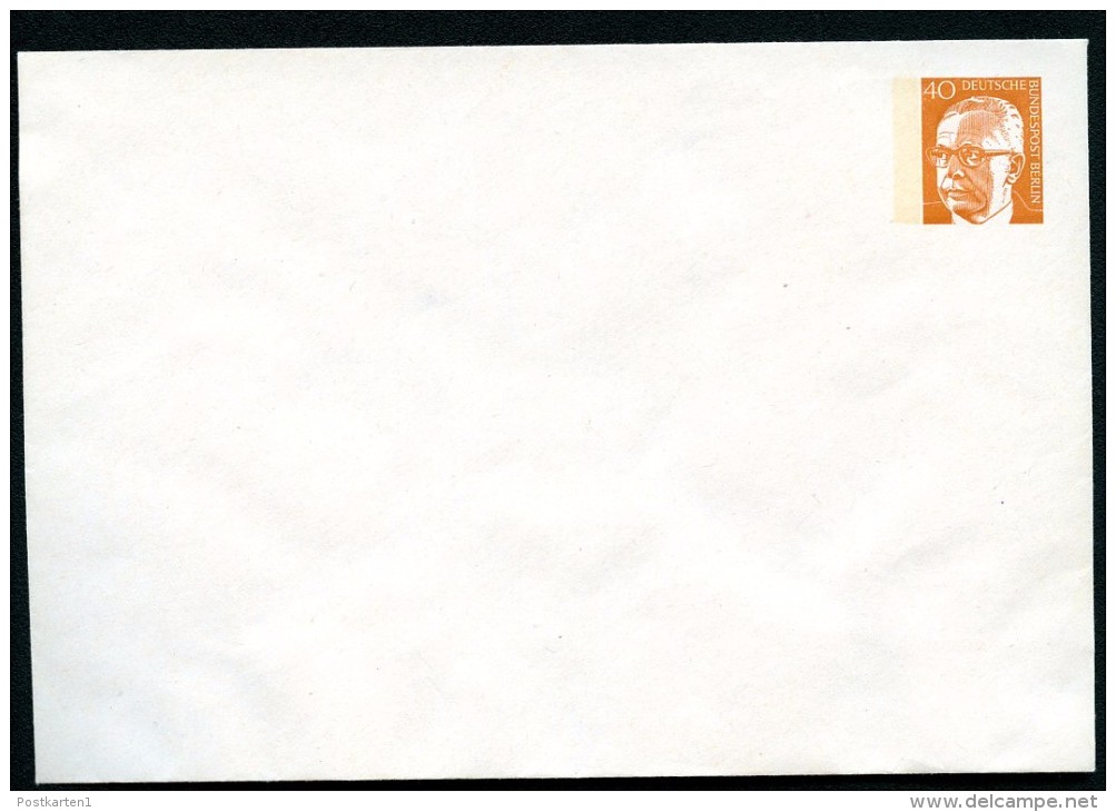 BERLIN PU49 A1/001 Privat-Umschlag BLANKO ** 1973 NGK 5,00 € - Private Covers - Mint