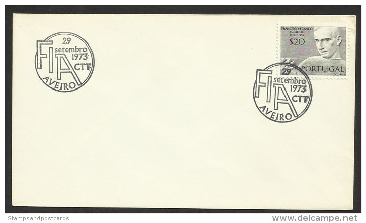 Portugal Cachet Commémoratif  FIA Aveiro 1973 Event Postmark - Flammes & Oblitérations