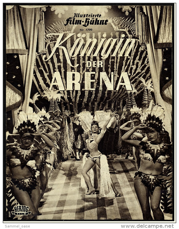 Illustrierte Film-Bühne  -  "Königin Der Arena" -  Mit Maria Litto  -  Filmprogramm Nr. 1799 Von Ca. 1952 - Revistas