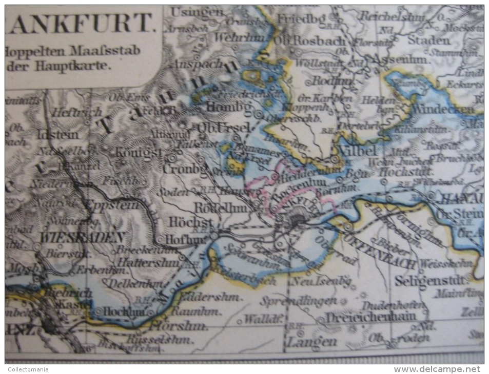 1877 JUSTUS PERTHES - 20 maps EUROPE ITALY IRELAND GERMANY FRANCE SCHWEIZ - Adolf STIELER Gotha approx. 48X38cm