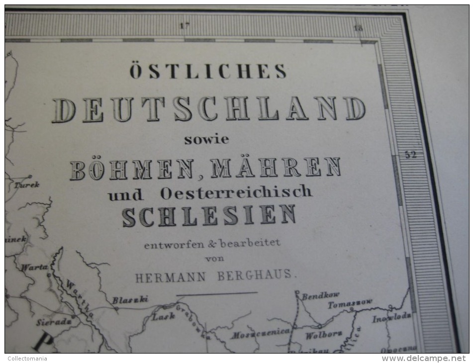 1877 JUSTUS PERTHES - 20 maps EUROPE ITALY IRELAND GERMANY FRANCE SCHWEIZ - Adolf STIELER Gotha approx. 48X38cm