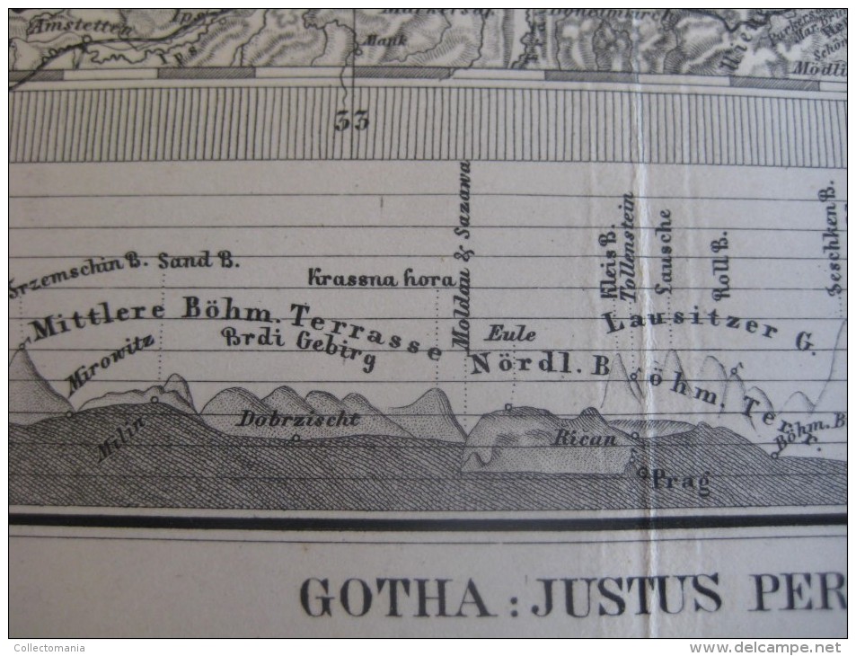 1877 JUSTUS PERTHES - 20 maps EUROPE ITALY IRELAND GERMANY FRANCE SCHWEIZ - Adolf STIELER Gotha approx. 48X38cm